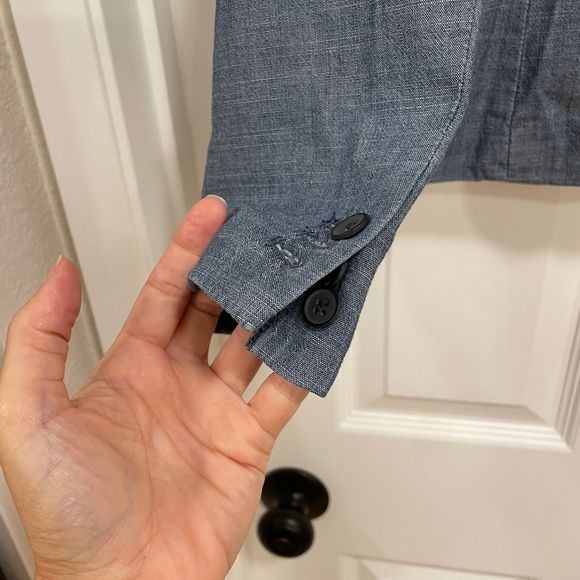 JCREW Keating Boy Blazer Chambray Size 2 - Picture 9 of 11